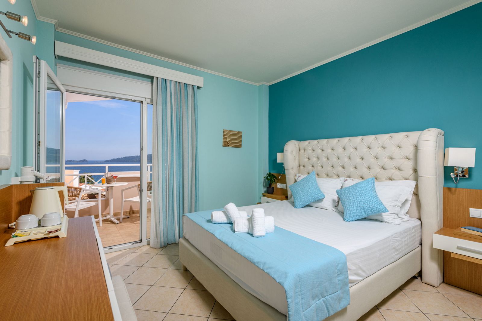Deluxe Double - Second Floor, Sunny Hotel, Golden Beach, Thassos