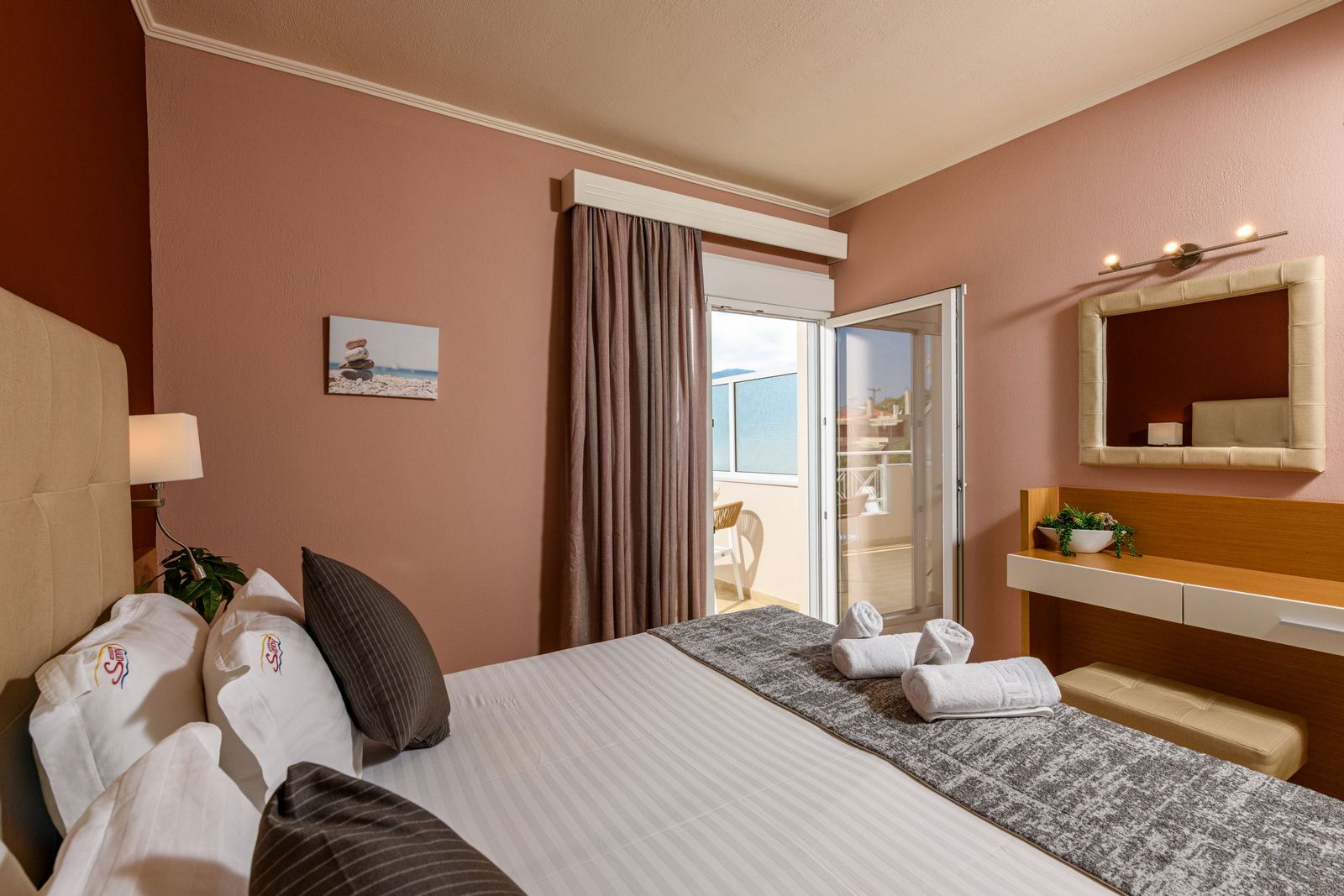 Deluxe Double - Second Floor, Sunny Hotel, Golden Beach, Thassos