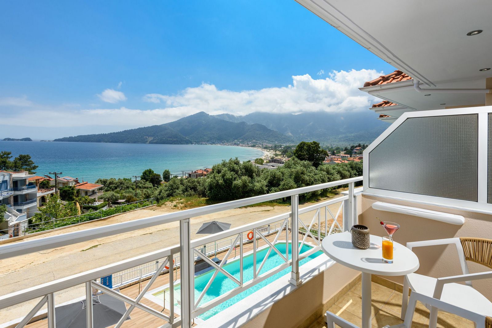 Deluxe Double - Second Floor, Sunny Hotel, Golden Beach, Thassos