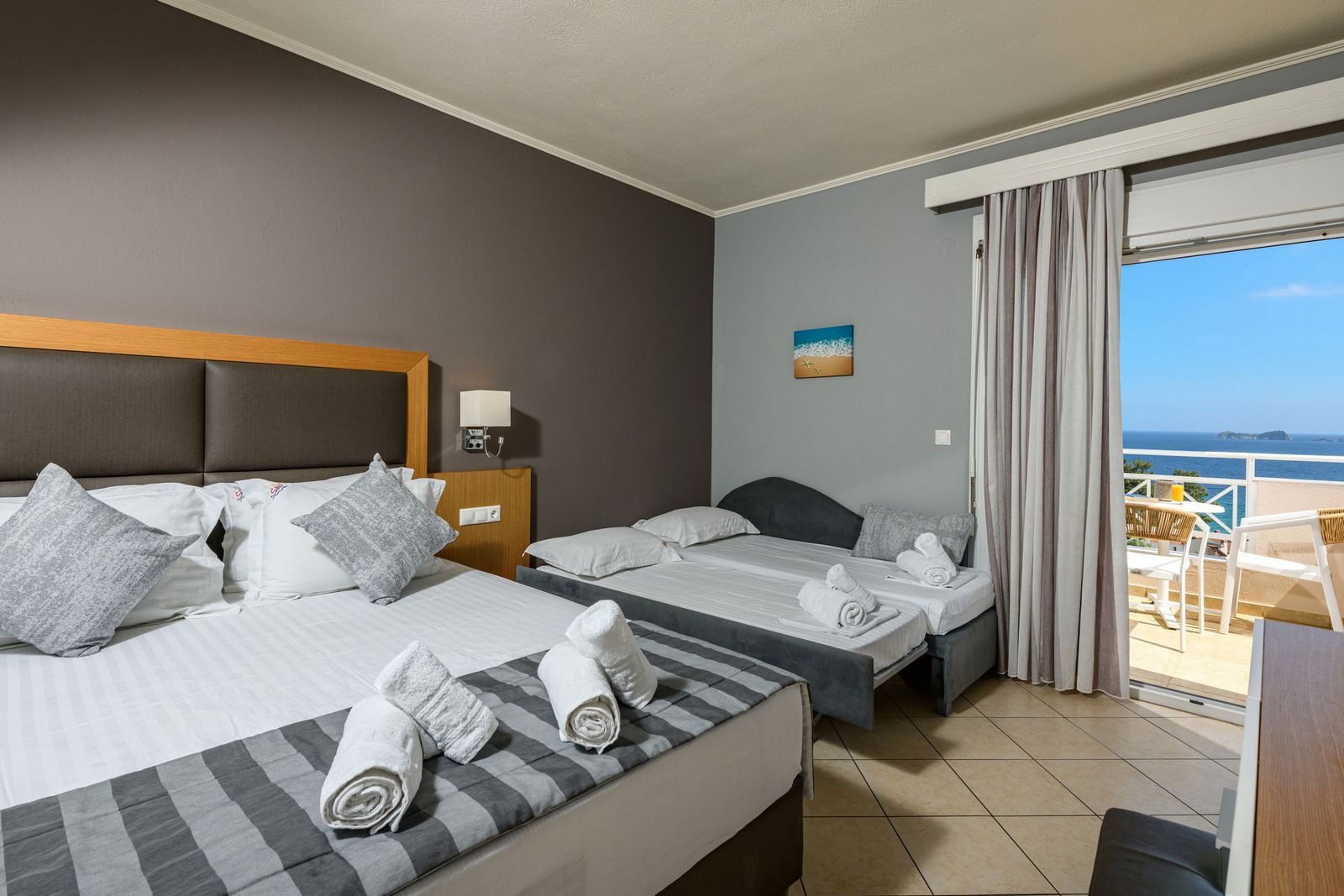 Quadruple Deluxe - Sunny Hotel, Golden Beach, Thassos