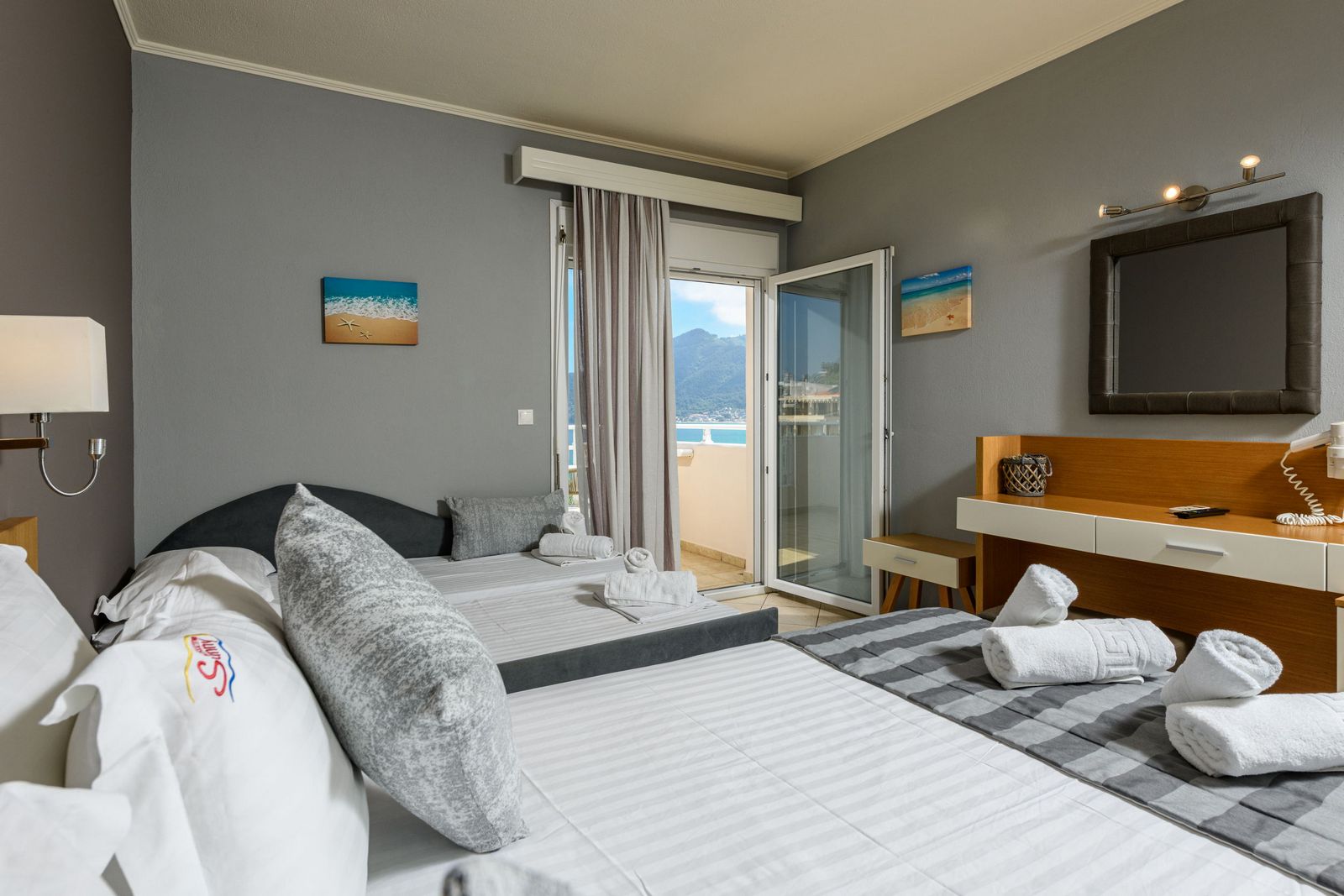 Quadruple Deluxe - Sunny Hotel, Golden Beach, Thassos